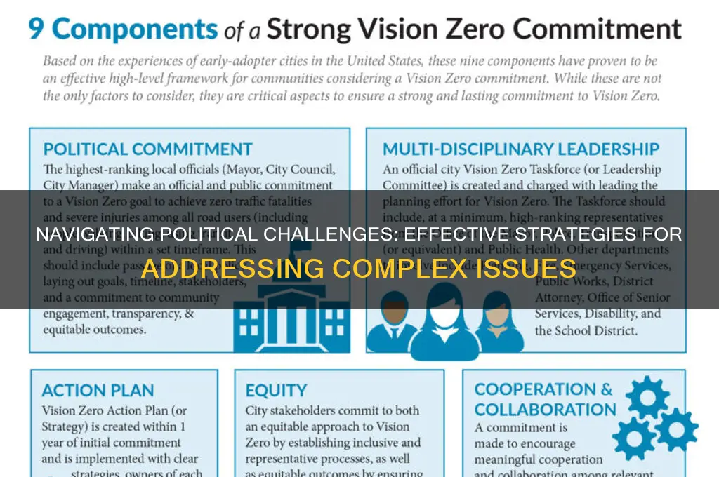 how to address political issues