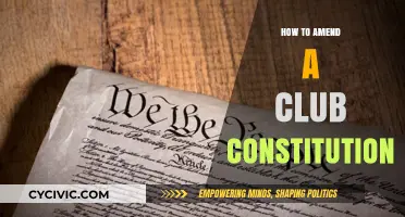 Amending Club Rules: A Guide to Constitution Changes