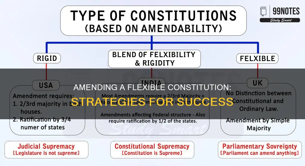 how to amend a flexible constitution
