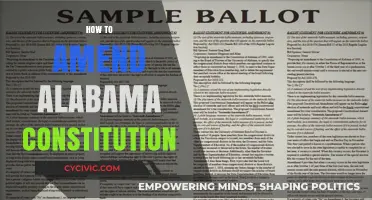 Amending Alabama's Constitution: A Step-by-Step Guide