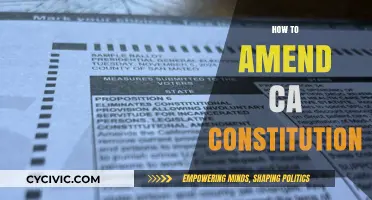 Amending California's Constitution: A Step-by-Step Guide