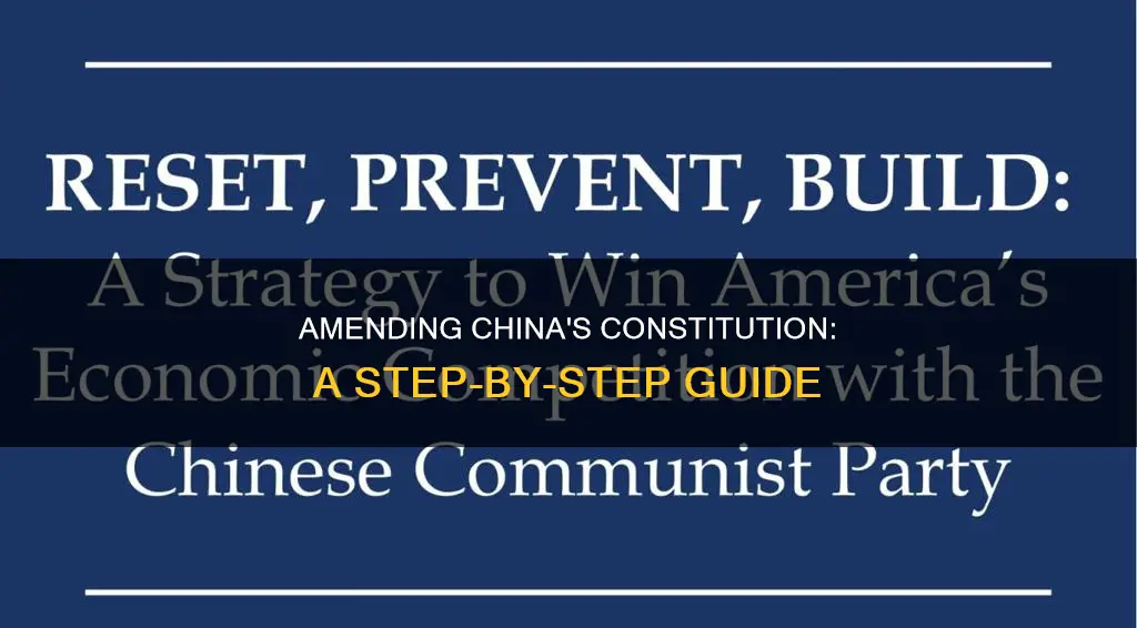 how to amend chinese constitution