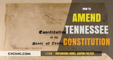 Amending Tennessee's Constitution: A Step-by-Step Guide