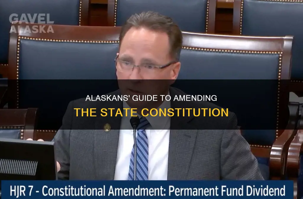 how to amend the alaska constitution