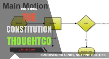 Amending the Constitution: A Thoughtful Process