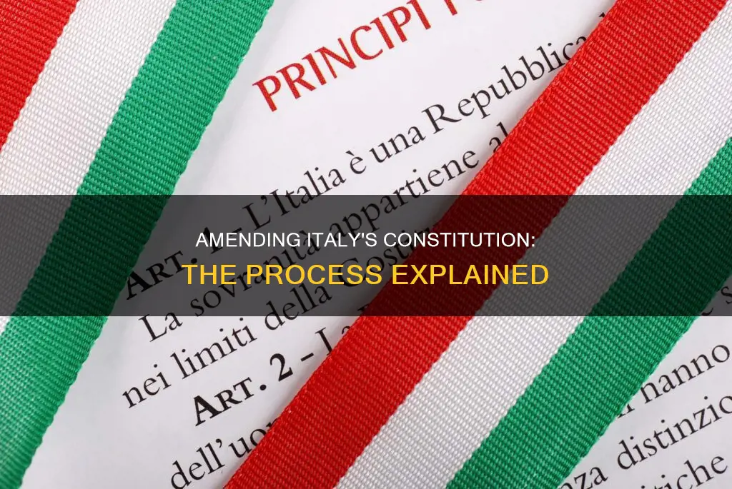 how to amend the italian constitution
