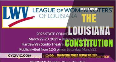 Amending the Louisiana Constitution: A Step-by-Step Guide