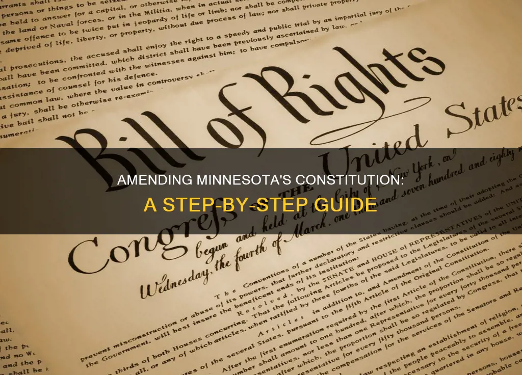 how to amend the minnesota constitution