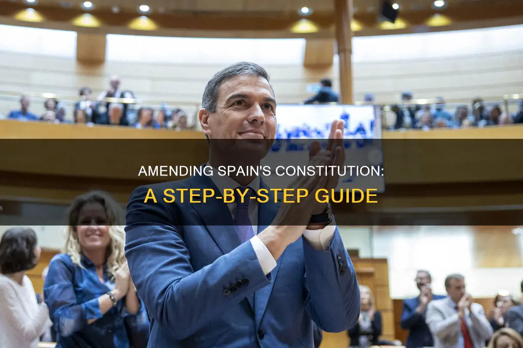 how to amend the spanish constitution