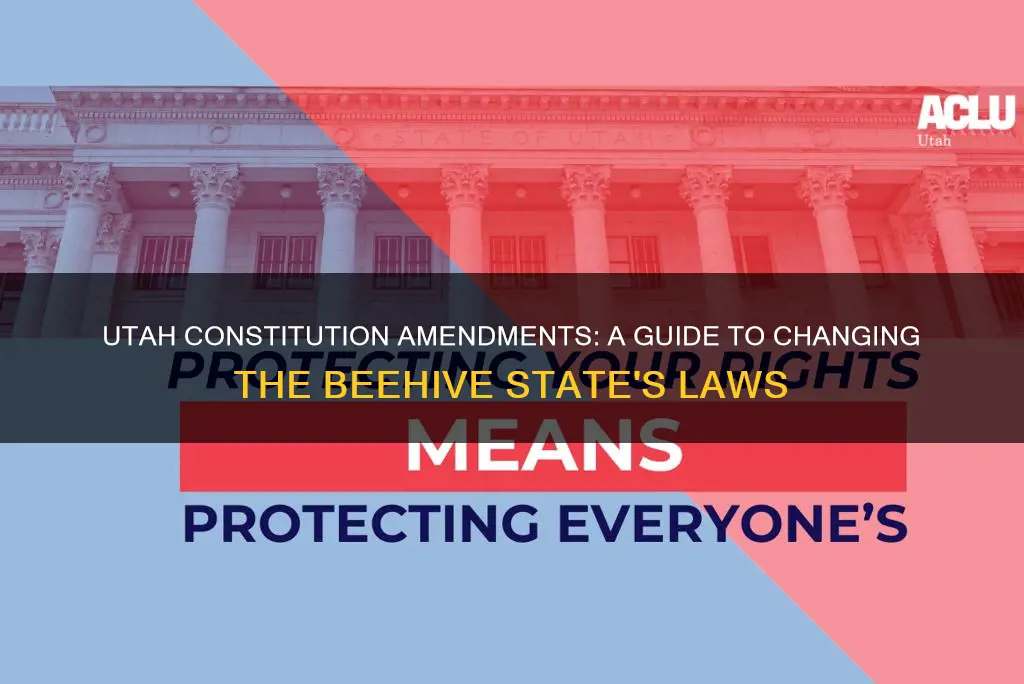 how to amend the utah constitution