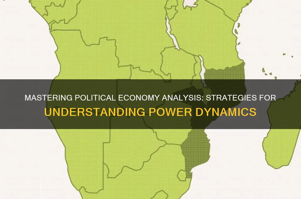 how to analyse political economy