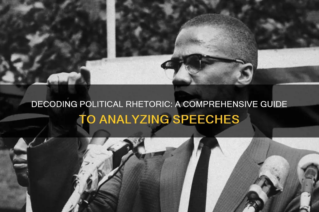 how to analyse political speeches