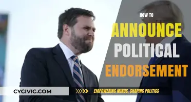 Mastering the Art of Announcing Political Endorsements Effectively