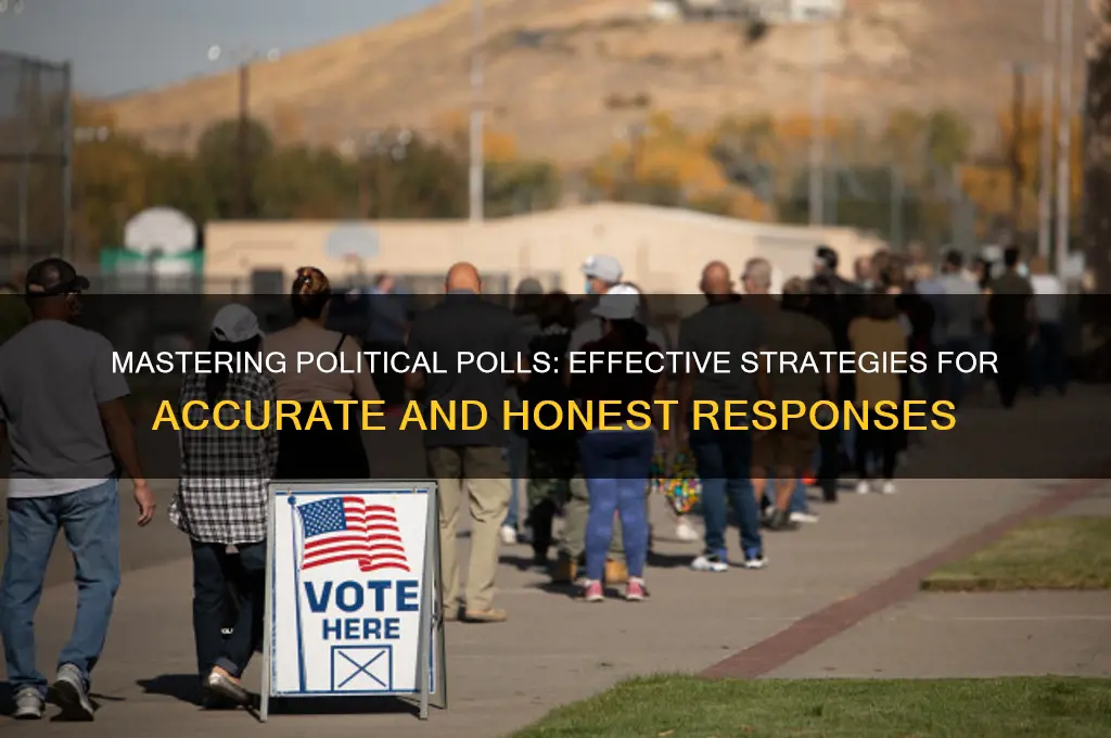 how to answer political polls