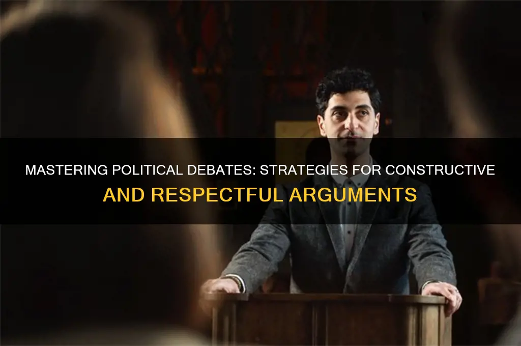 how to argue about politics