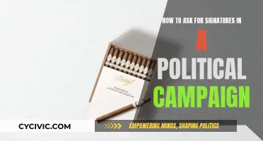 Political Campaigning: Securing Signatures for Success