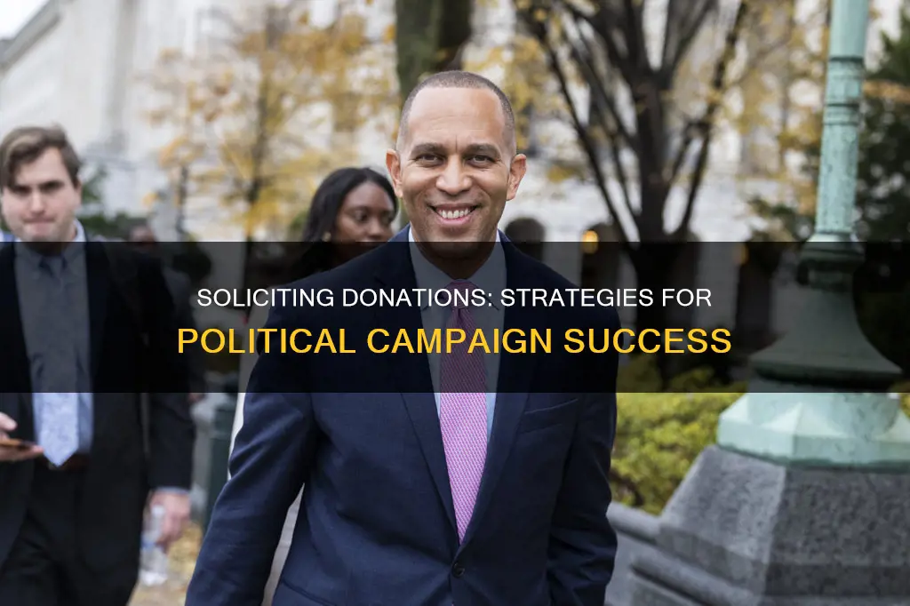 how to ask people to donate to your political campaign