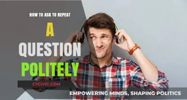 Clarity Counts: How to Politely Ask for Question Repetition