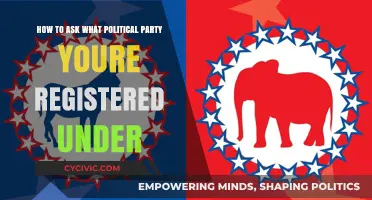 How to Politely Ask Someone's Registered Political Party Affiliation