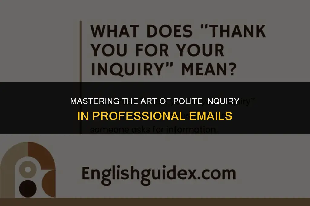 how to ask why politely in email