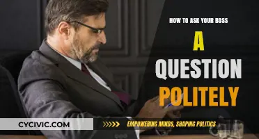 Navigating the Art of Polite Inquiry: Asking Your Boss a Question