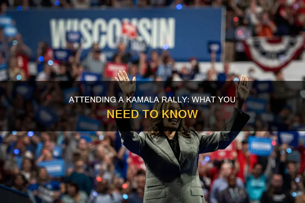 how to attend kamala rally