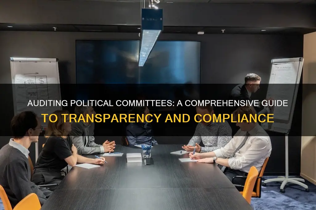 how to audit political committee