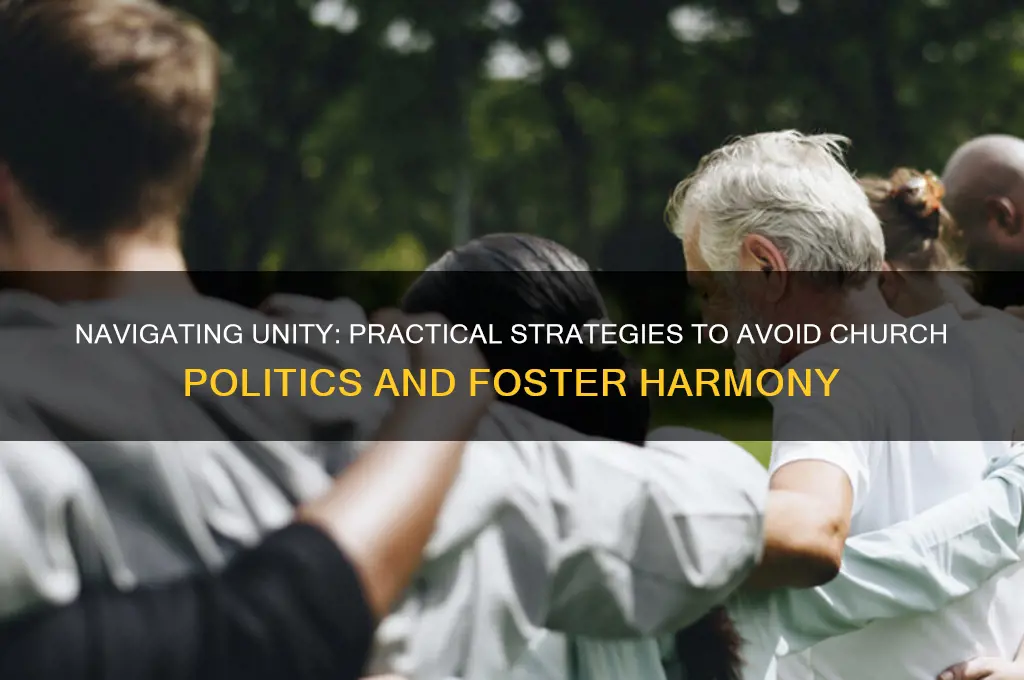 how to avoid church politics