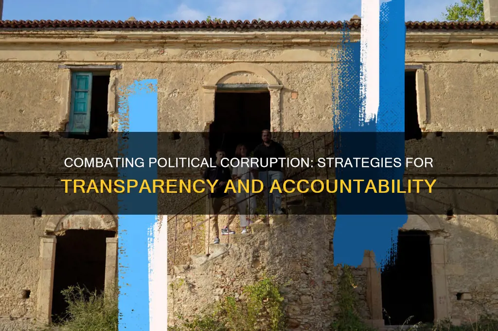 how to avoid political corruption