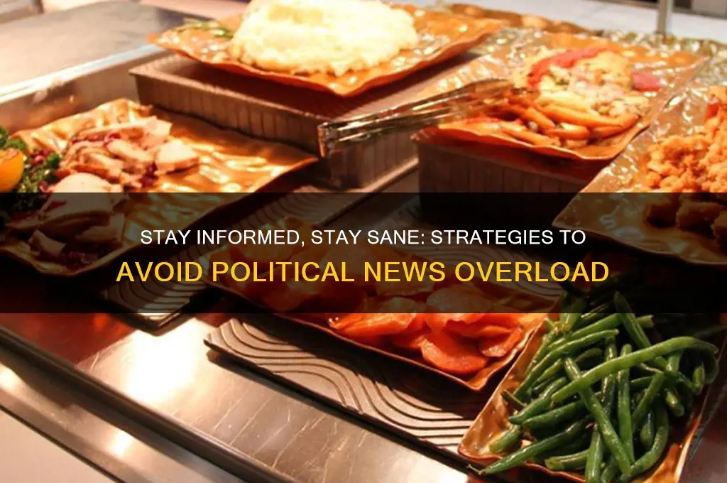 how to avoid political news