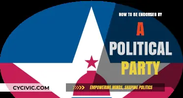 Securing Political Party Endorsement: Strategies for Aspiring Candidates