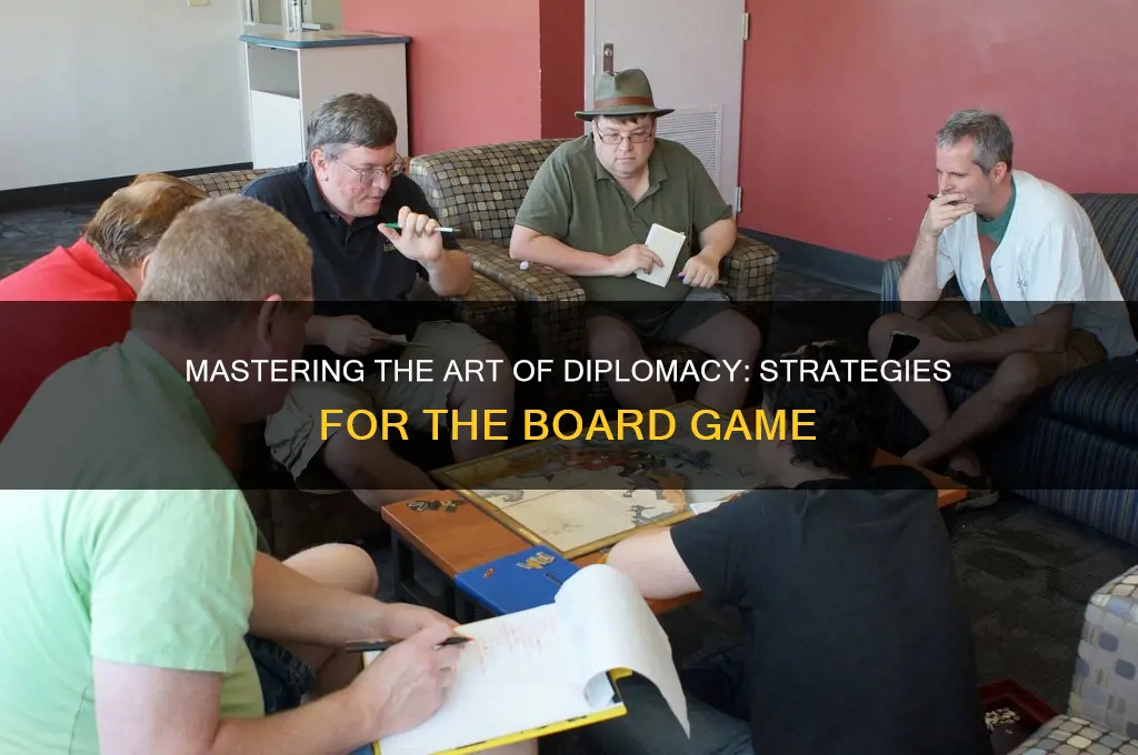 how to be good at diplomacy board game