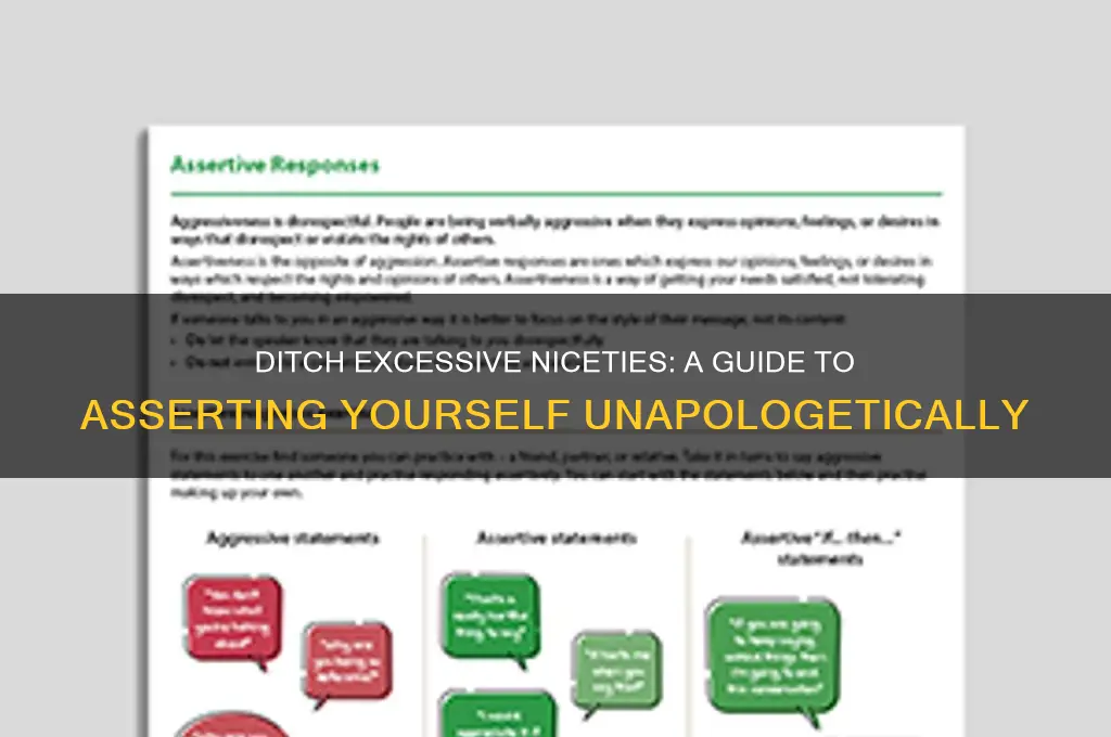 how to be less polite