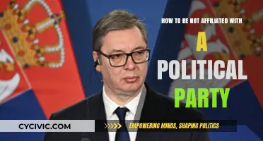 Staying Independent: How to Avoid Political Party Affiliation