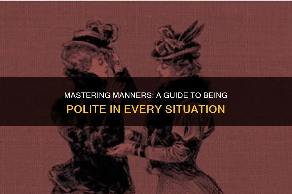 how to be polite book