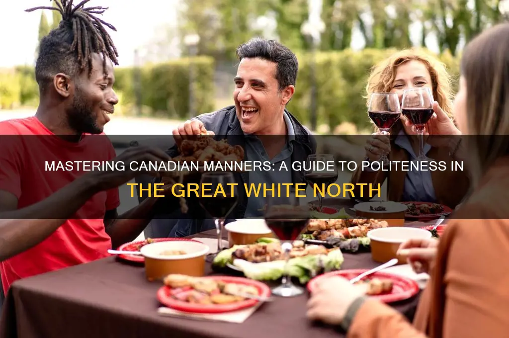 how to be polite in canada