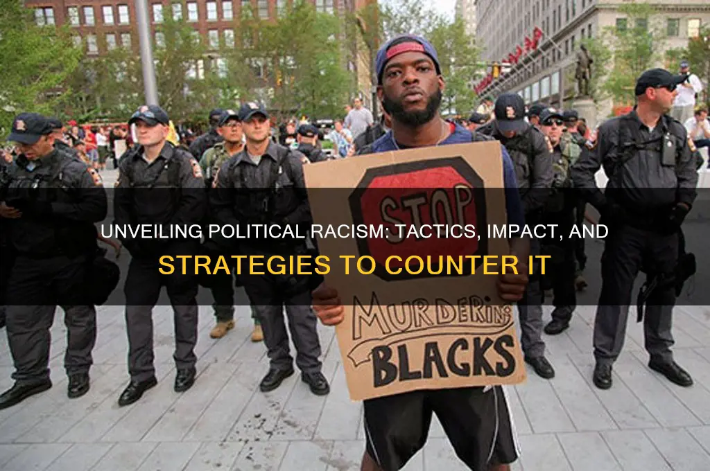 how to be politically racist