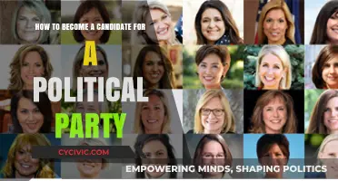 Steps to Join and Run as a Political Party Candidate