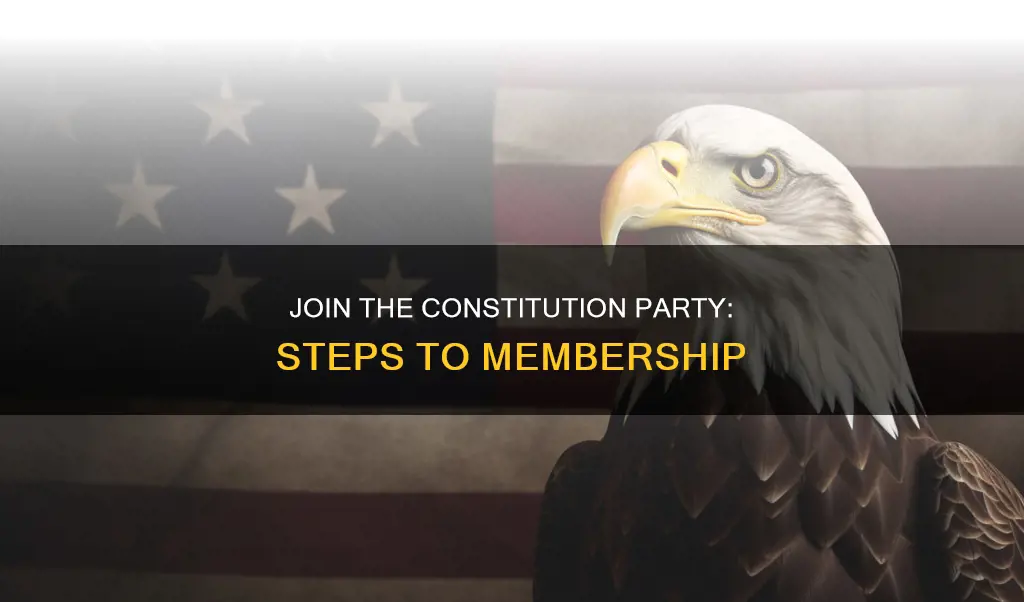 how to become a member of the constitution party