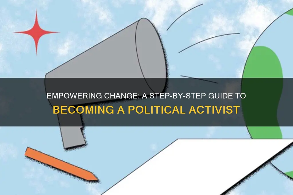 how to become political activist