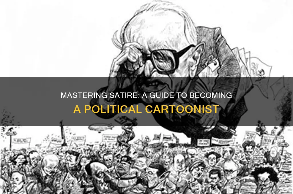 how to become political cartoonist