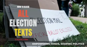 Stop Political Texts: A Guide to Blocking Election Messages