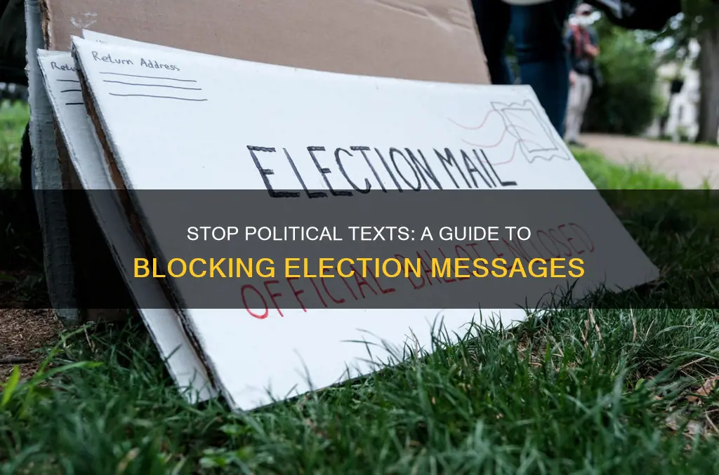 how to block all election texts