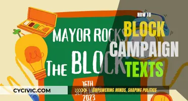 Blocking Campaign Texts: Regaining Peace and Quiet