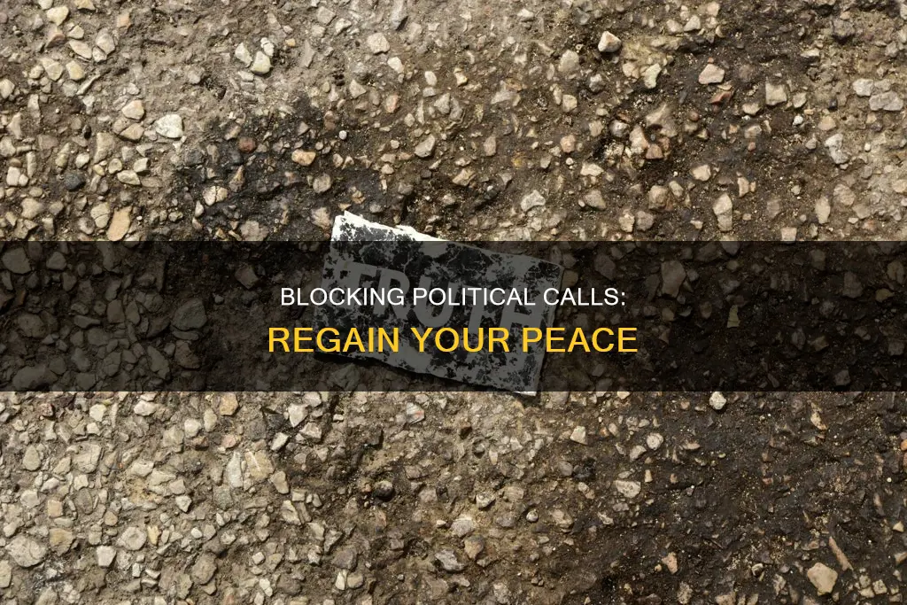 how to block political calls