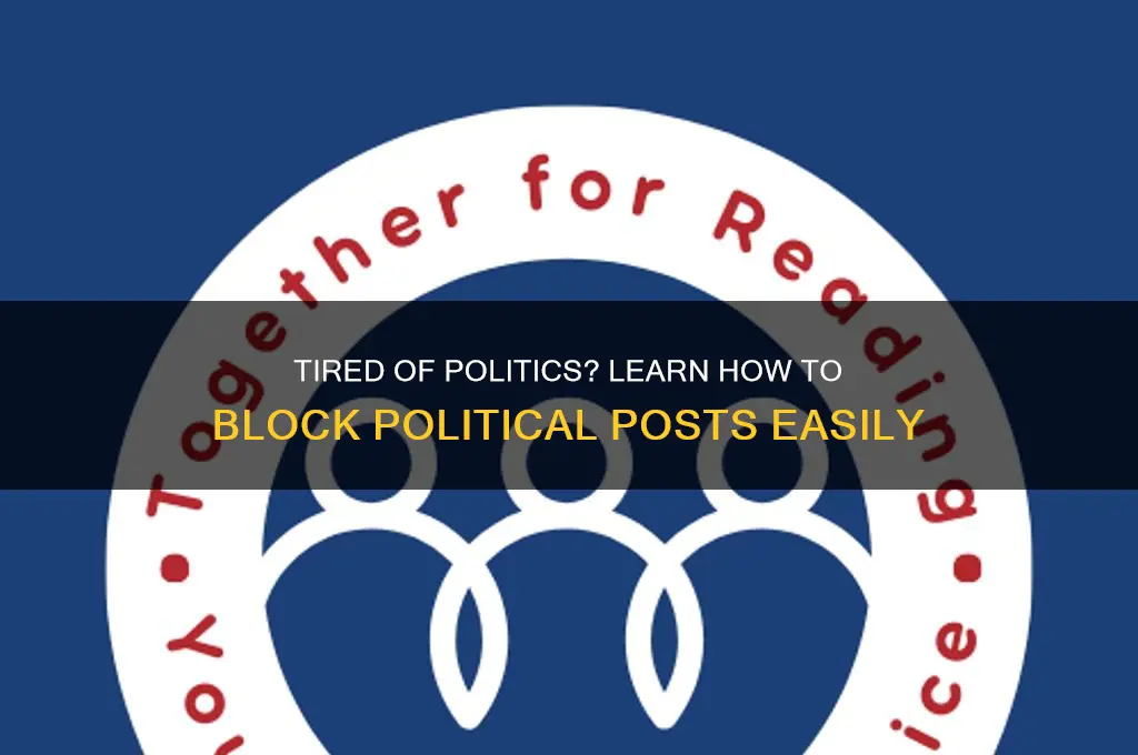 how to block political posts