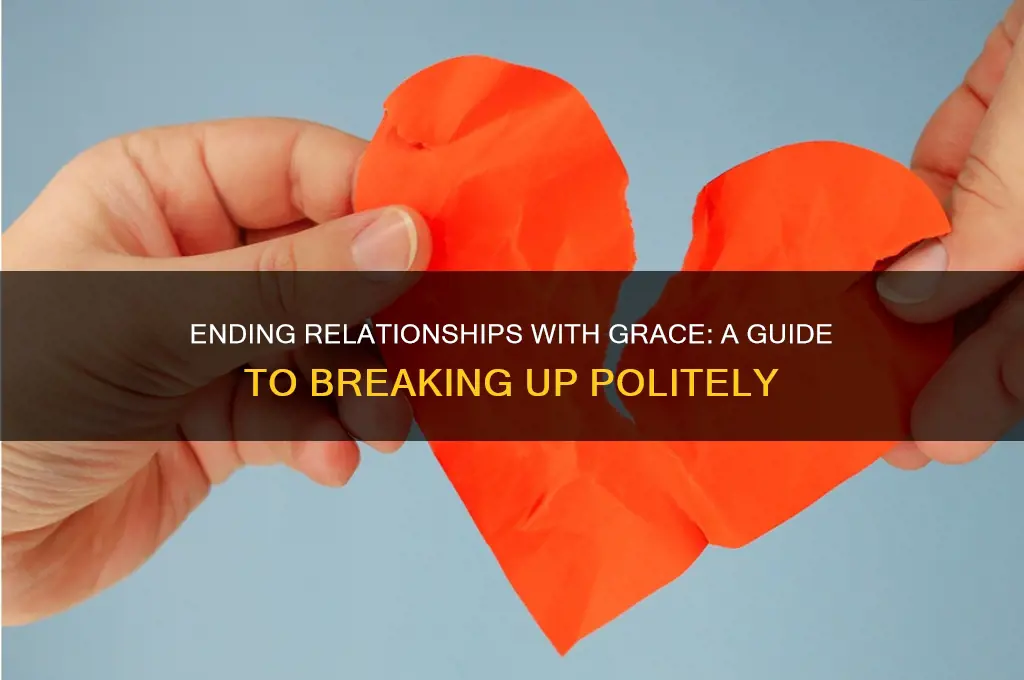 how to break up politely