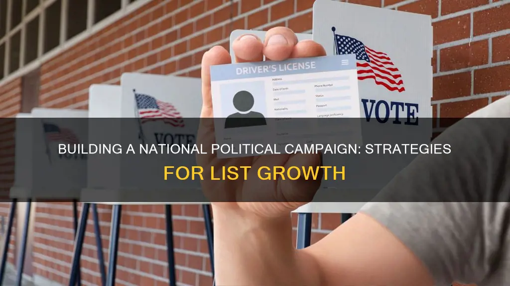 how to build a list for political campaigns national