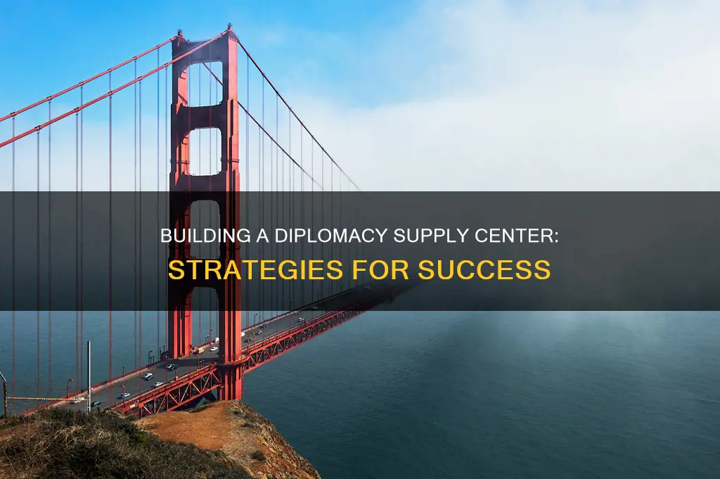 how to build a supply center in diplomacy