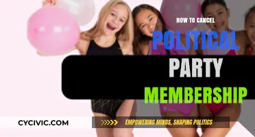 How to Cancel Your Political Party Membership: A Step-by-Step Guide